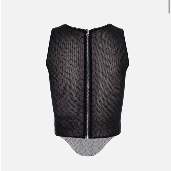 Miaou Black Monogram Campbell Corset - Picture 3 of 11